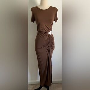 Salon De Mag Bodycon Cutout Maxi Dress
